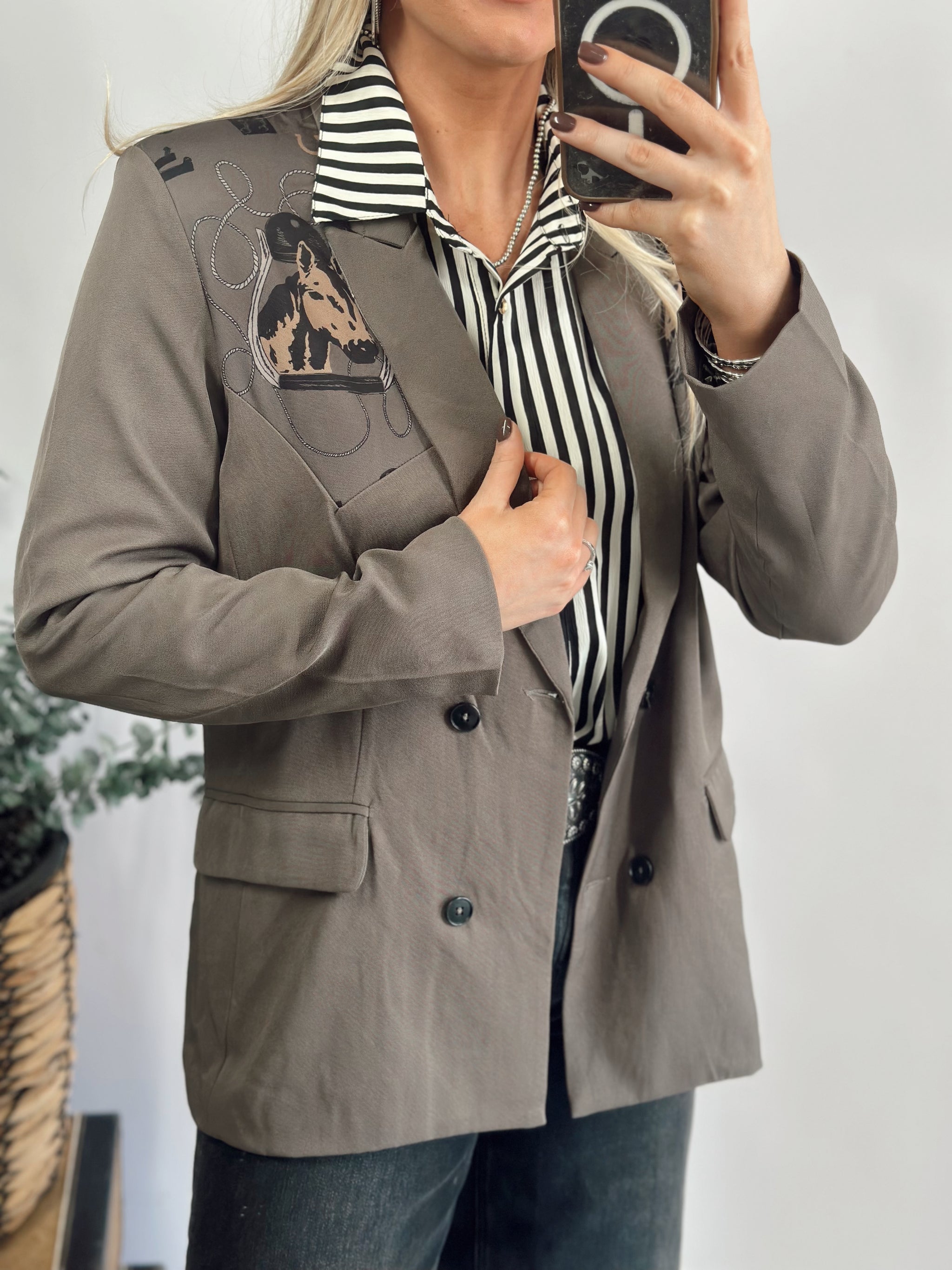 STIRR-UP TROUBLE BLAZER