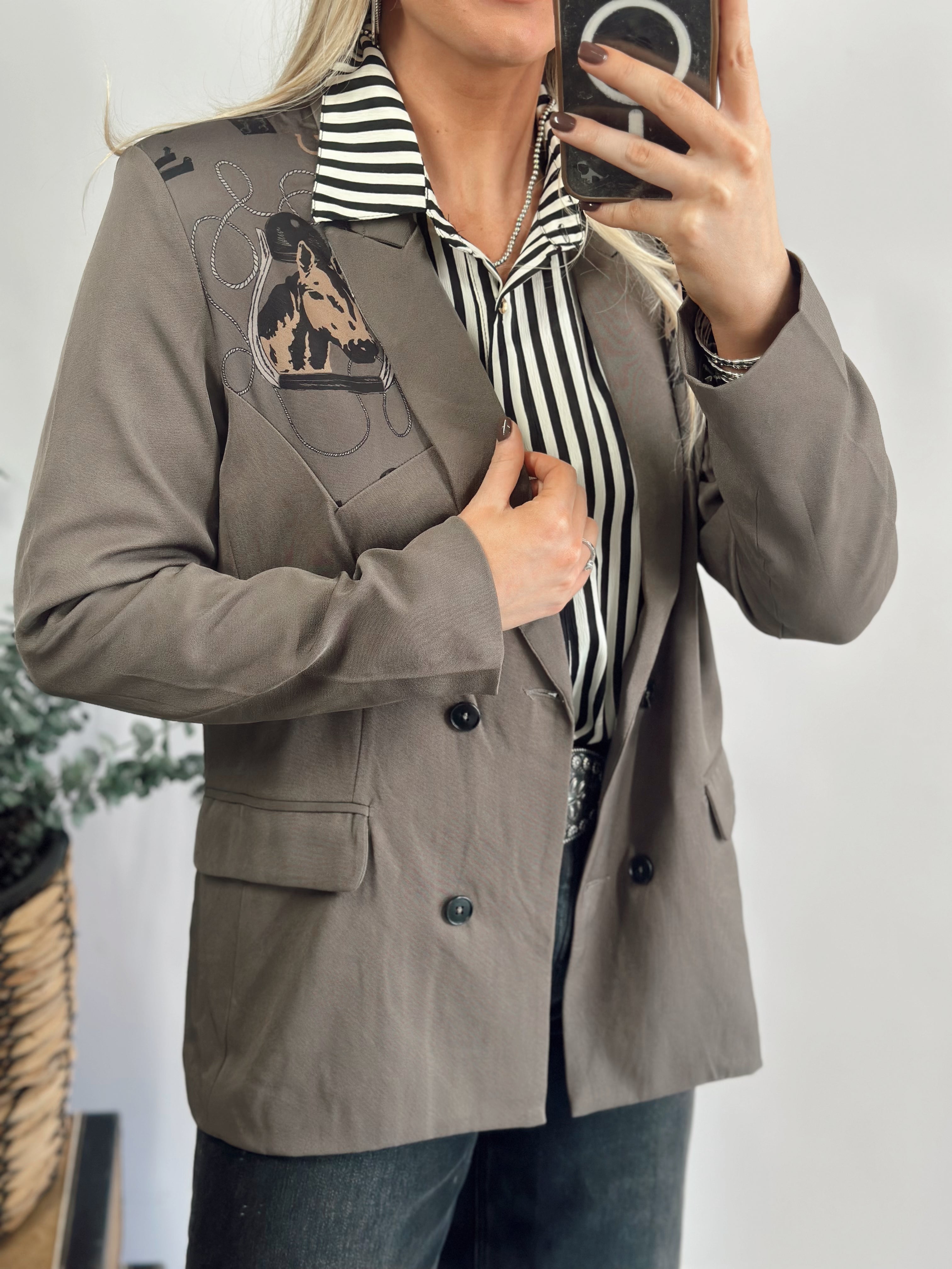 STIRR-UP TROUBLE BLAZER