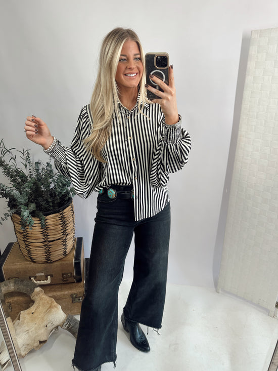 Archer Button Up *Black