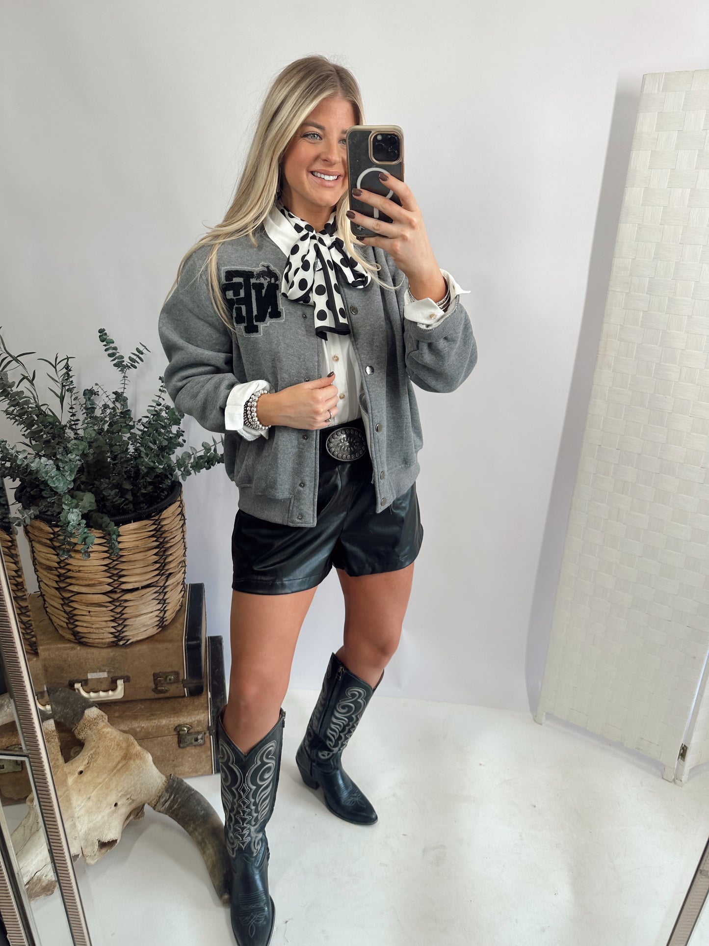 NFR Bomber Jacket *Grey