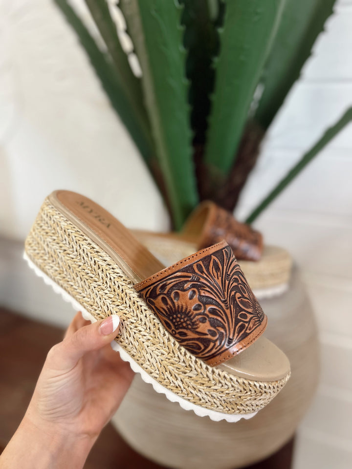 Gloriana Canyon Platform Sandals