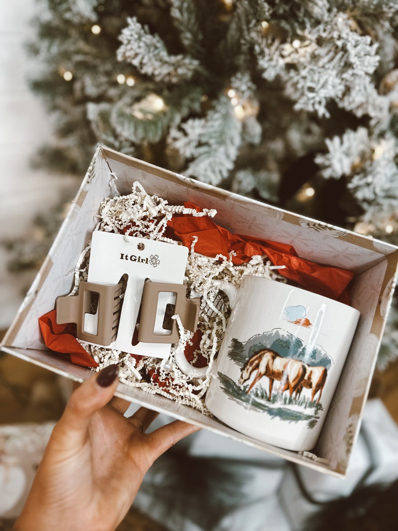 Western Coffee Mug Gift Box