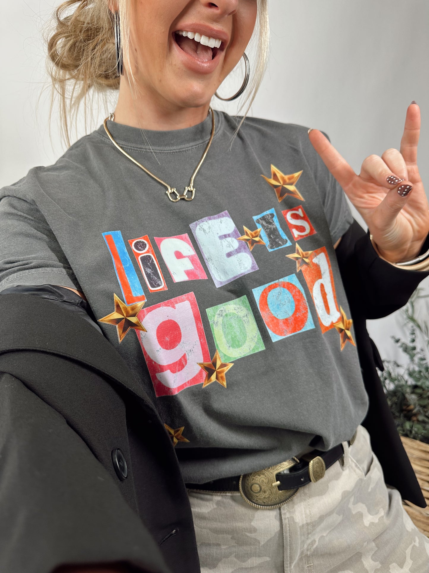 Life is Good Graphic Tee