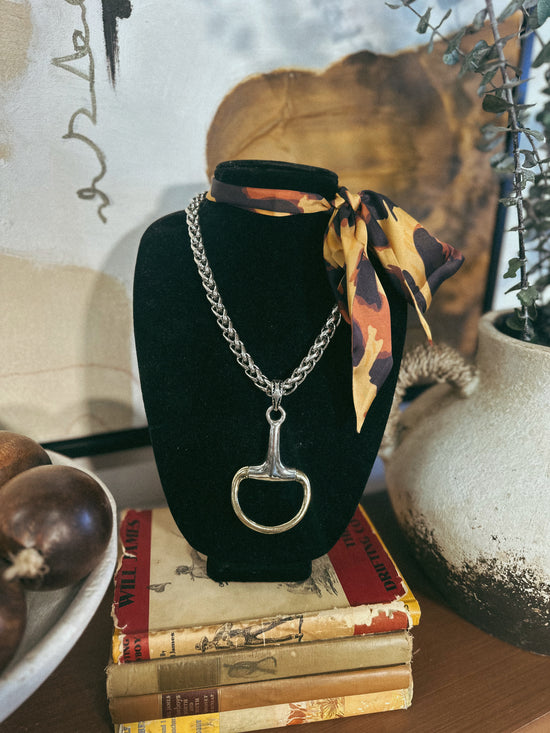 Little Bit of Western | Mixed Metal Silver Chain