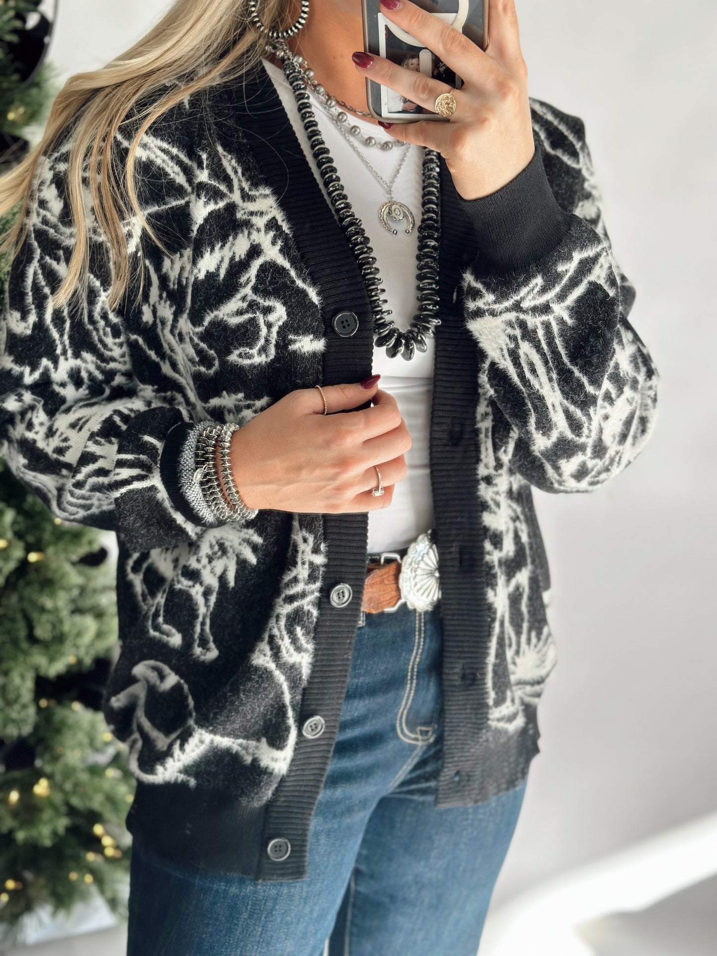 Rodeo Fuzz Cardigan