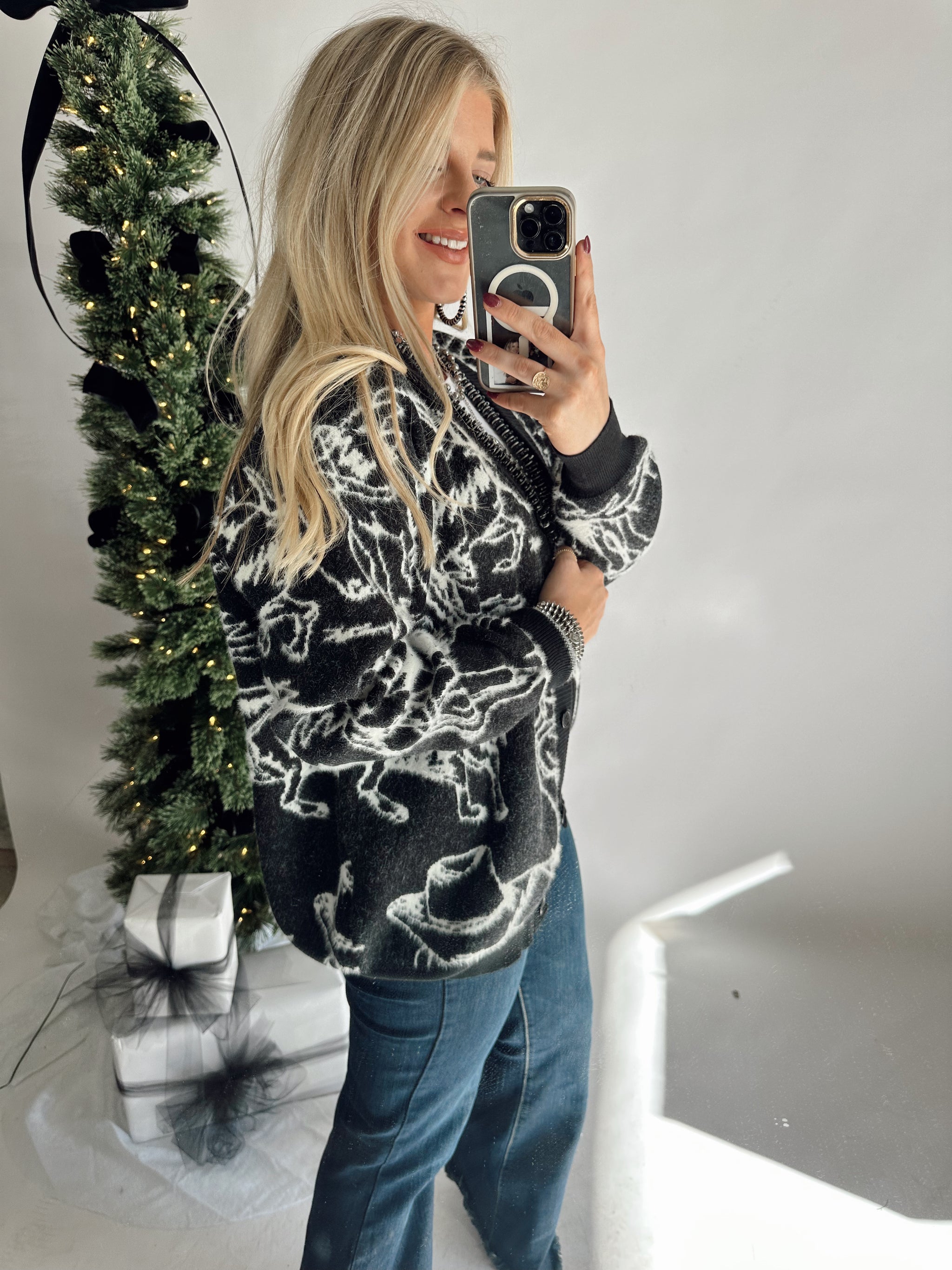 Rodeo Fuzz Cardigan