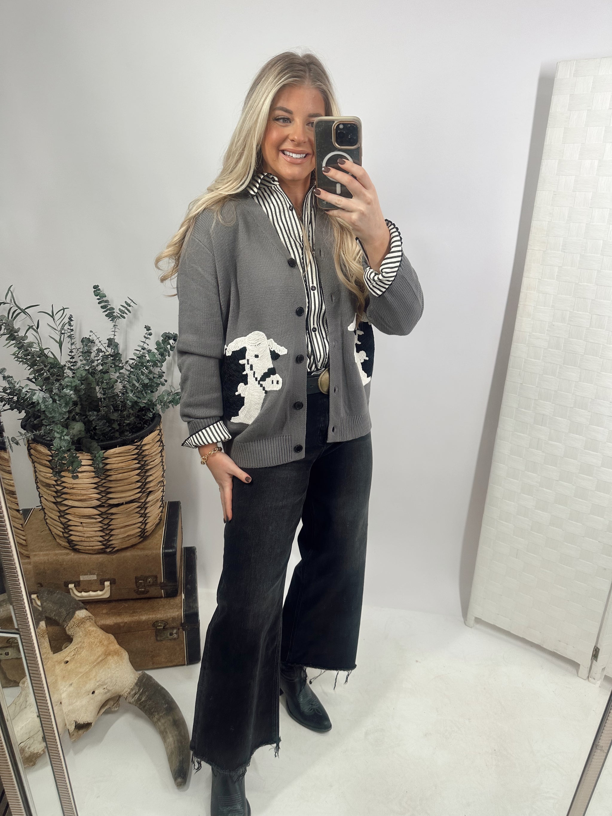 CATTLE CARDI *BLACK HEREFORD