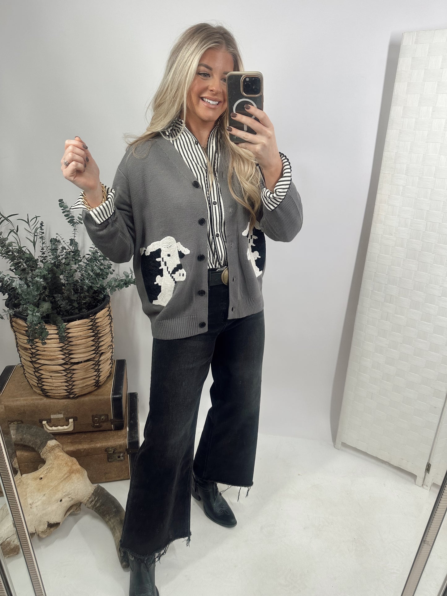 CATTLE CARDI *BLACK HEREFORD