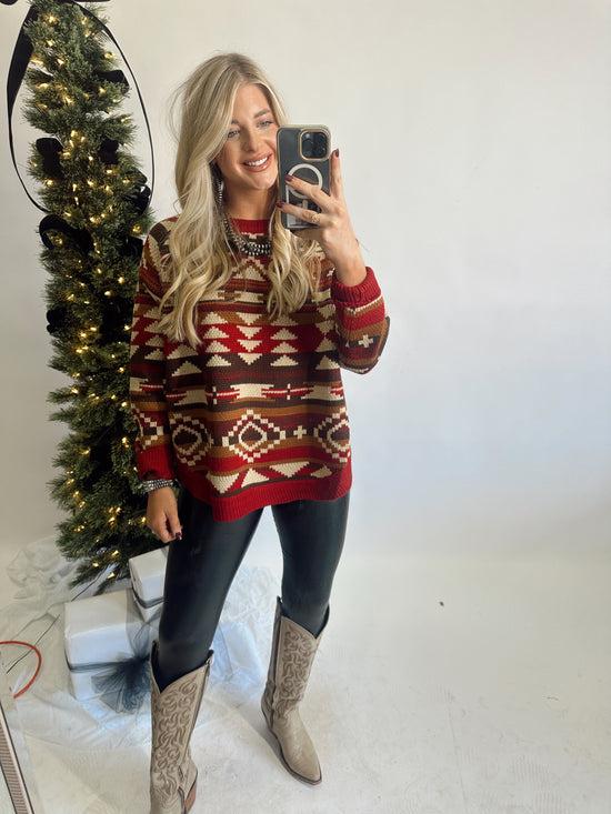 Ainsley Aztec Sweater