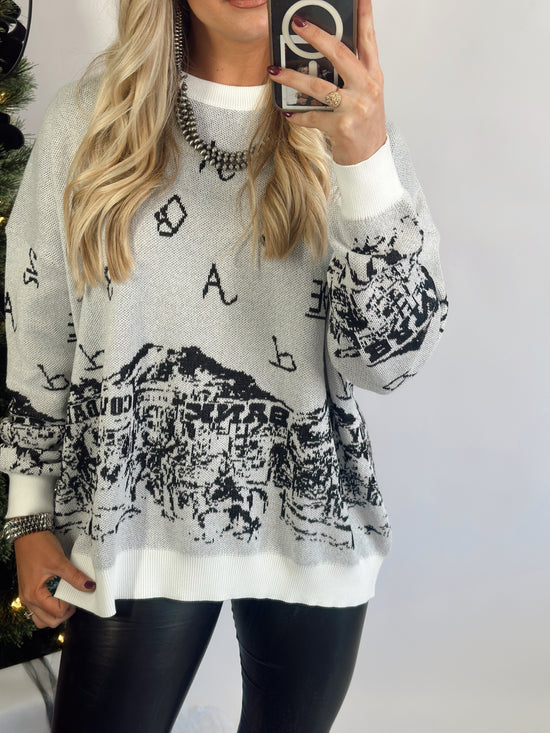 Sparkle Town Sweater