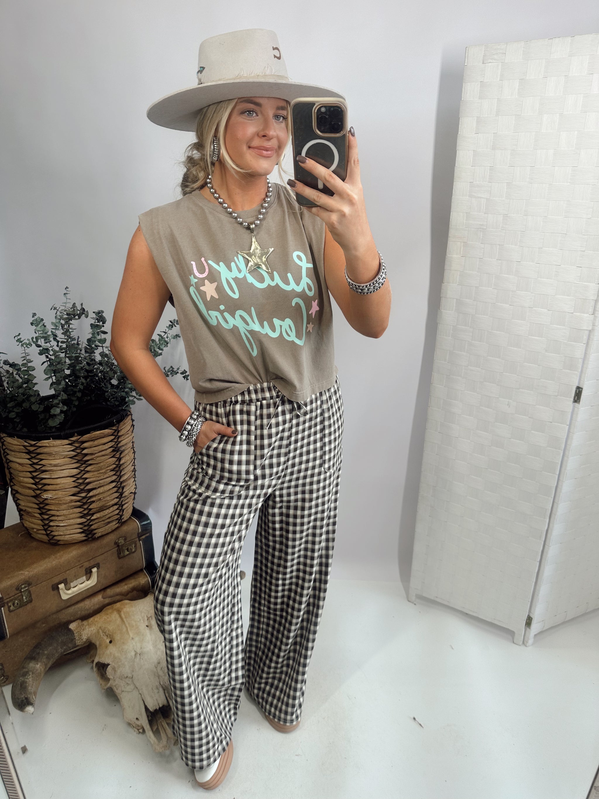 Lucky Cowgirl Tank