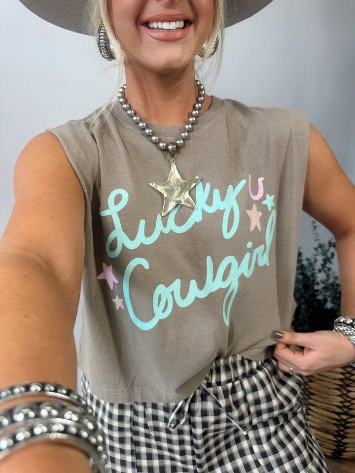 Lucky Cowgirl Tank