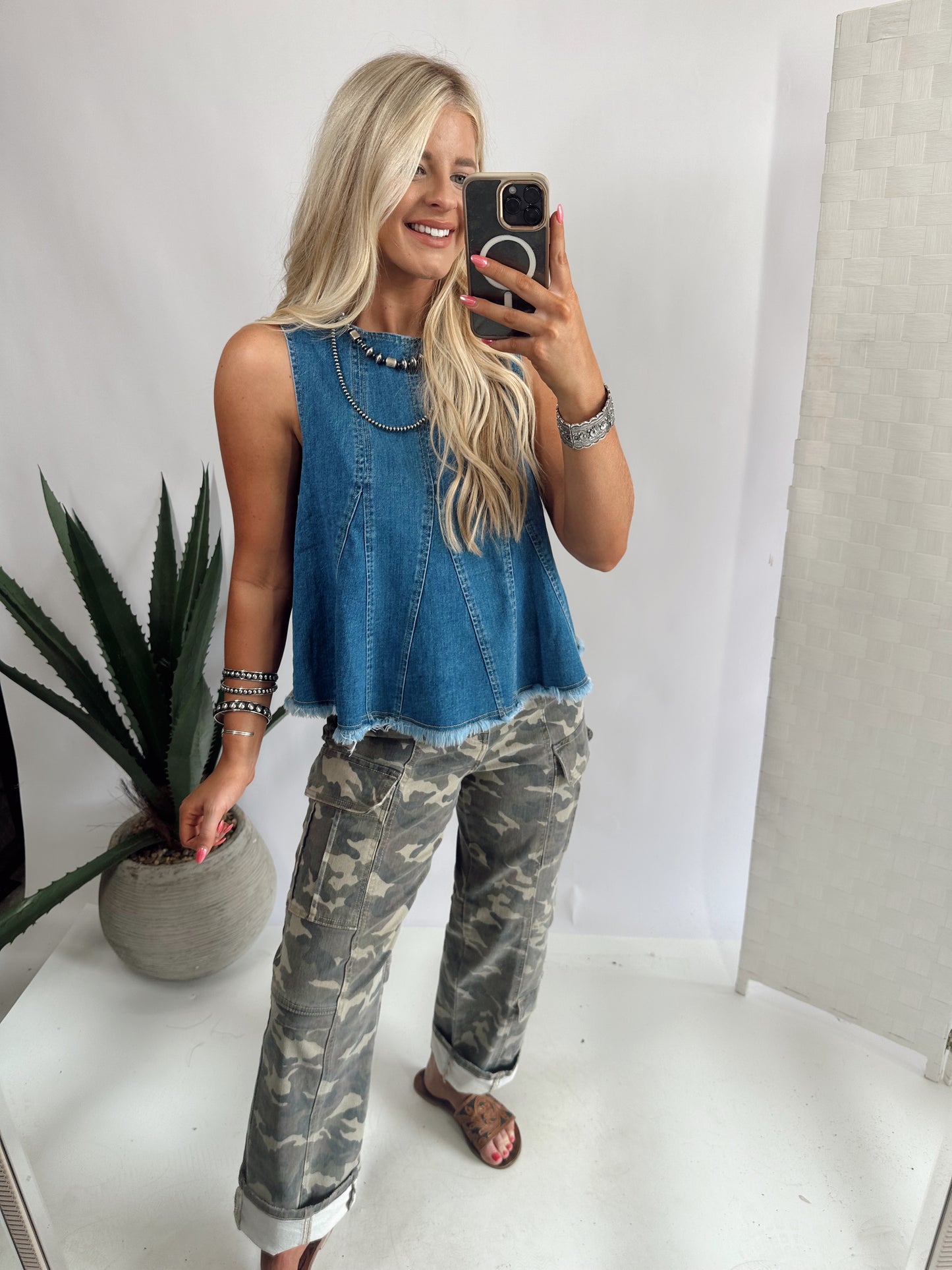The Mesa Halter Top