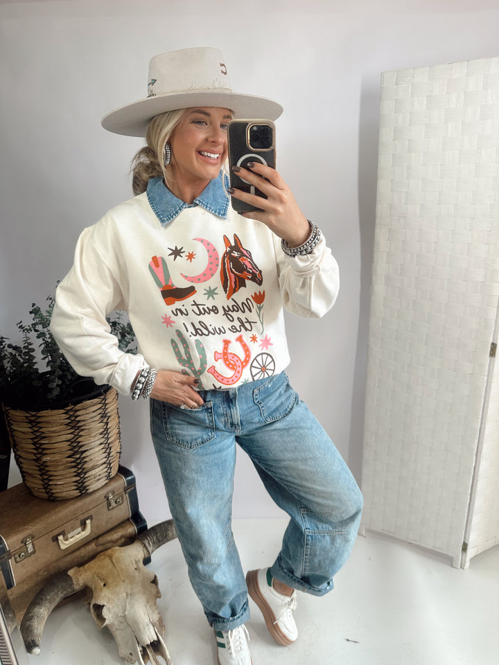 Way Out in the Wild Sweatshirt