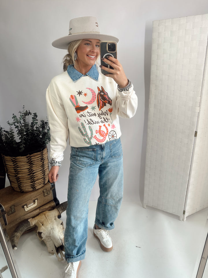 Way Out in the Wild Sweatshirt
