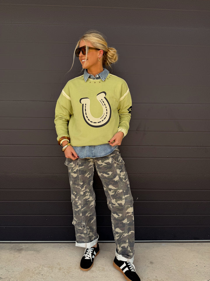 Verde Horseshoe Sweatshirt