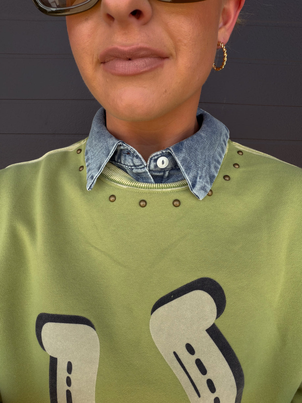 Verde Horseshoe Sweatshirt