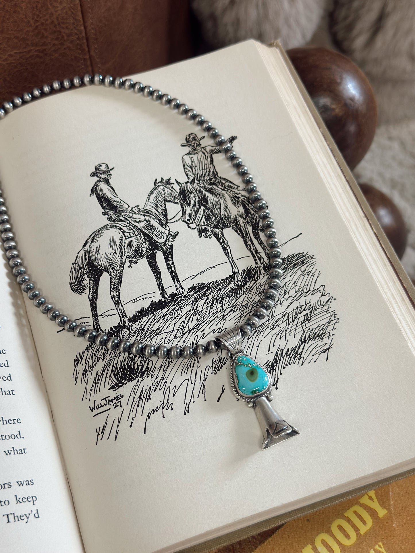 Navajo SS Sonoran Necklace