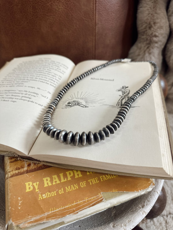 Sterling Silver Graduated 20” Necklace