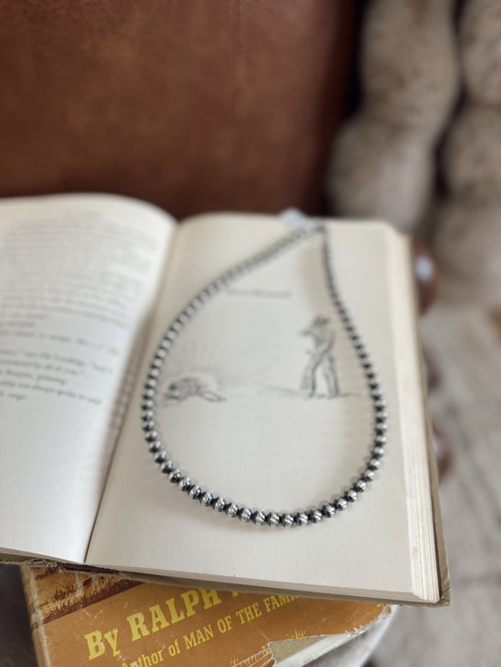 Sterling Silver Necklace 7MM 18”