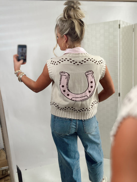 Lucky Horseshoe Vest