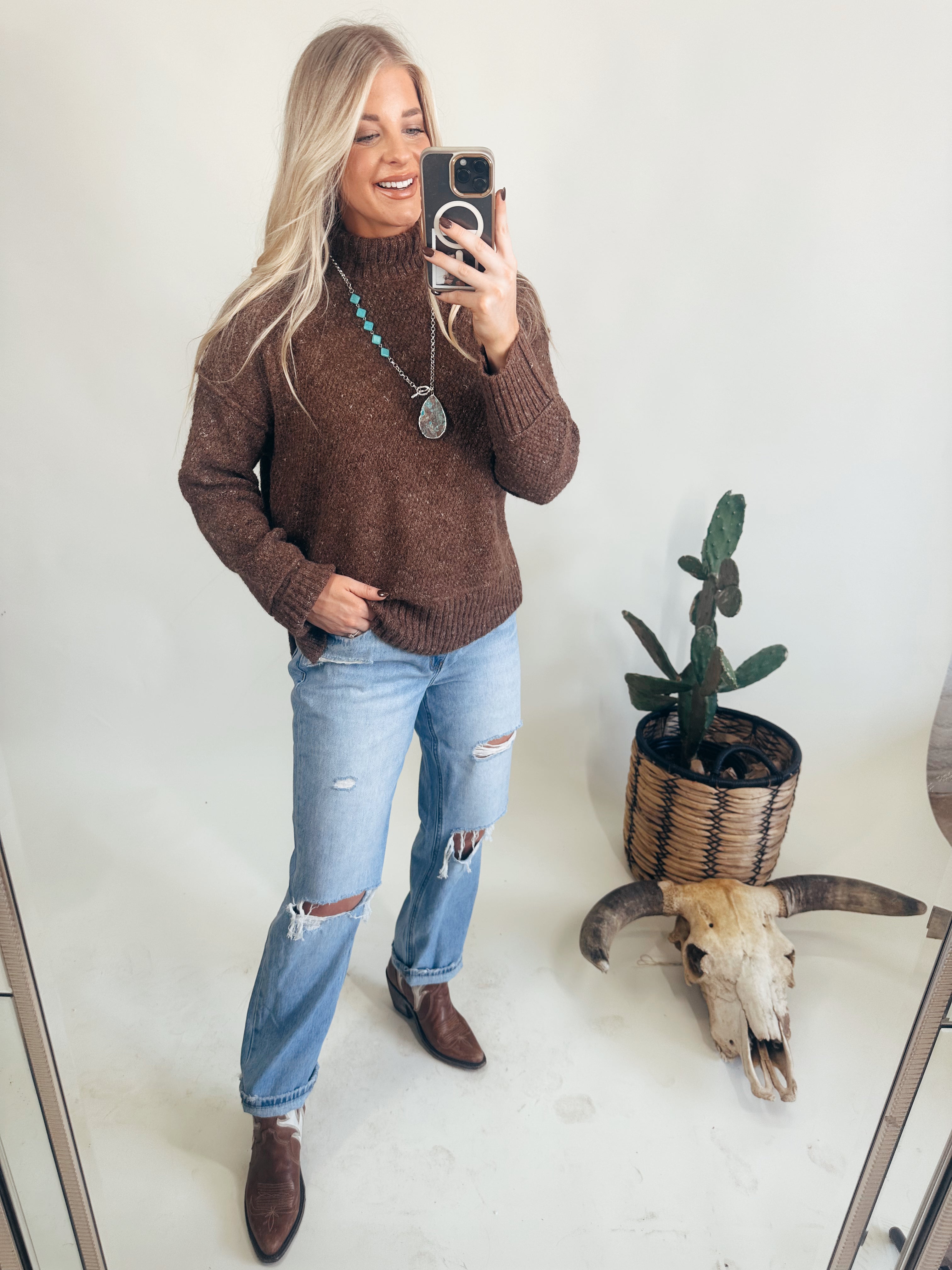 Adleigh Sweater *Mocha