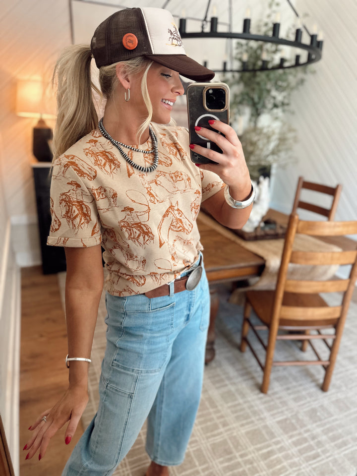 Oodle Dos Tee *Saddle