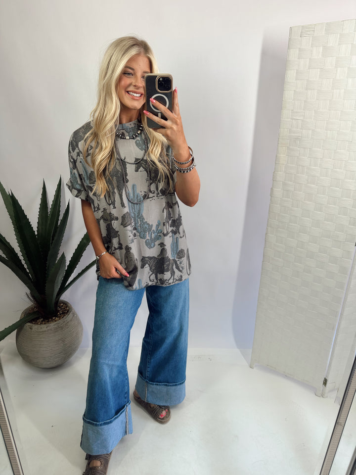 DUSTY COWBOY TOP