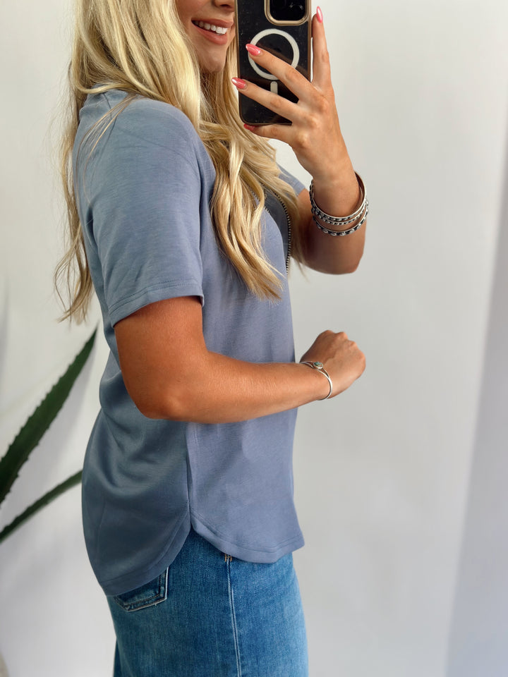 Cloud Basic FREE TEE *dENIM