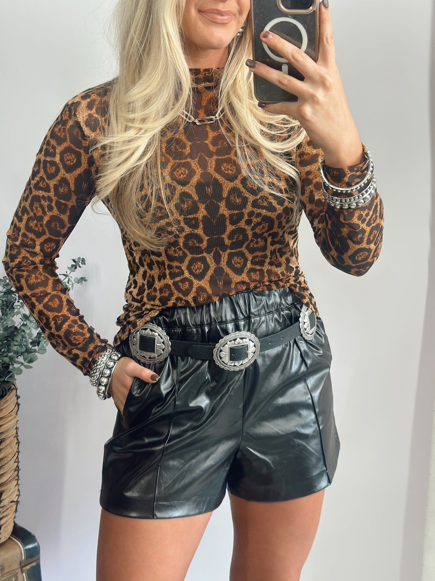 Mandi Leopard Mesh