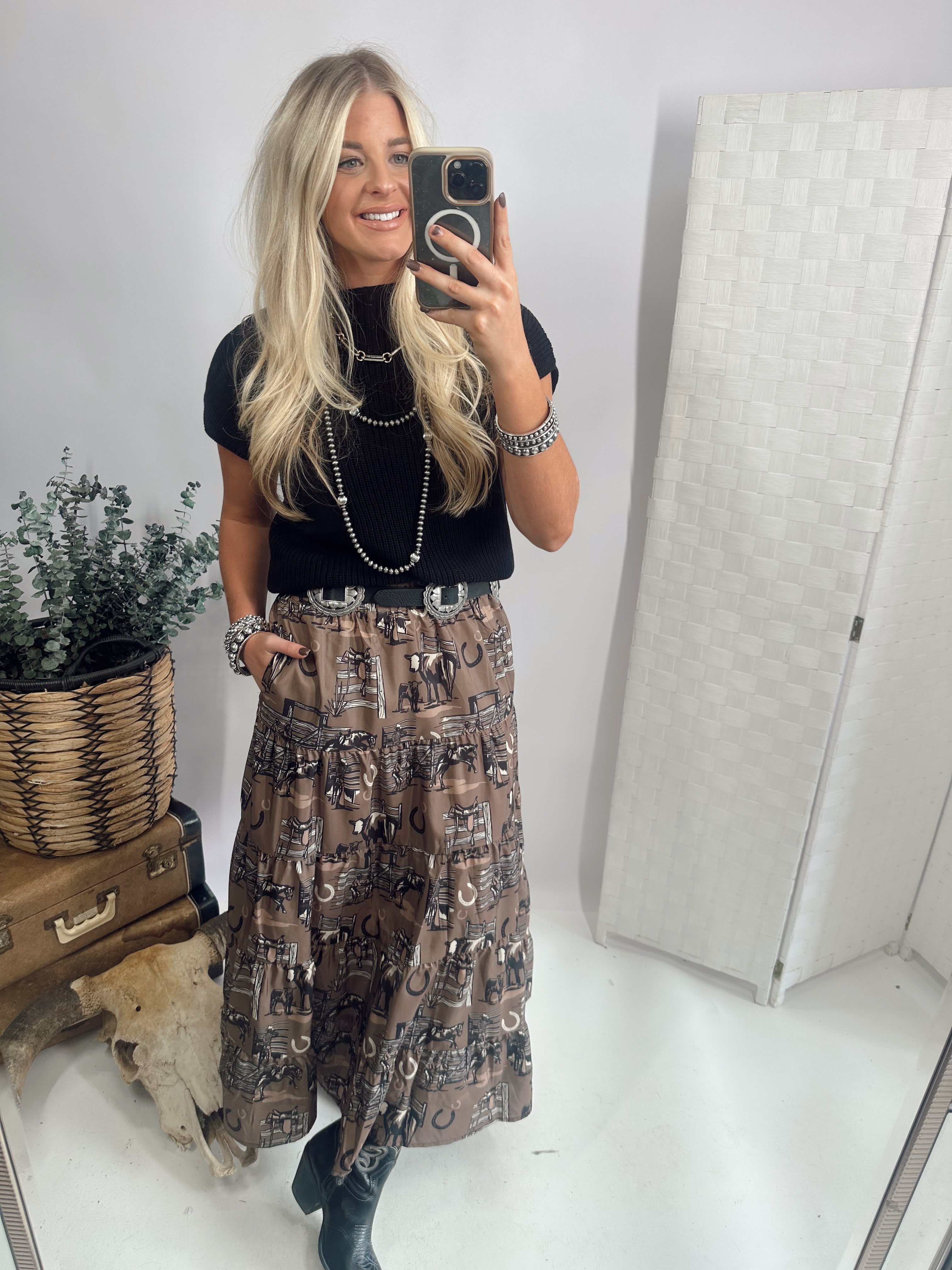 RANCH RAGS SKIRT