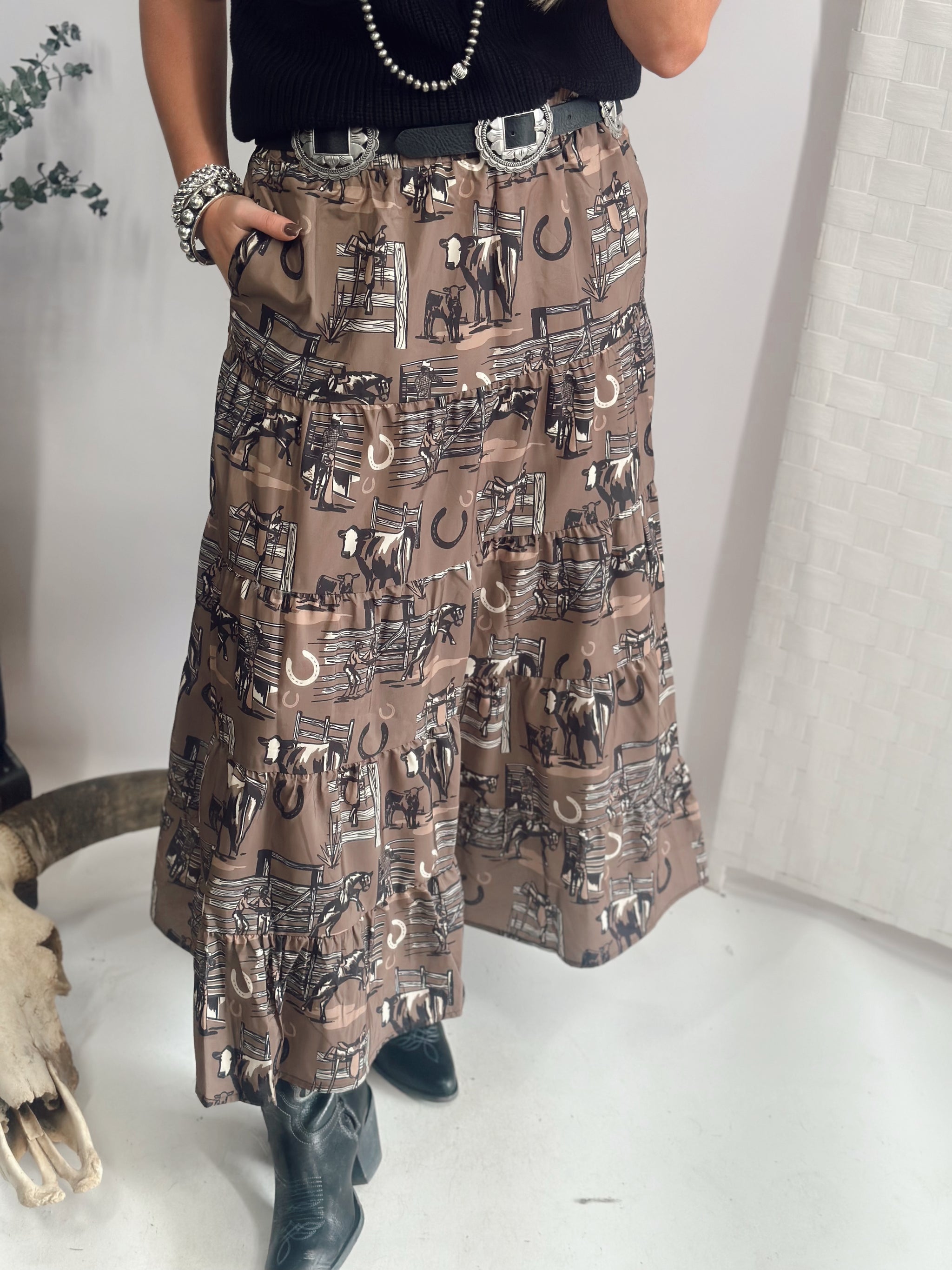 RANCH RAGS SKIRT