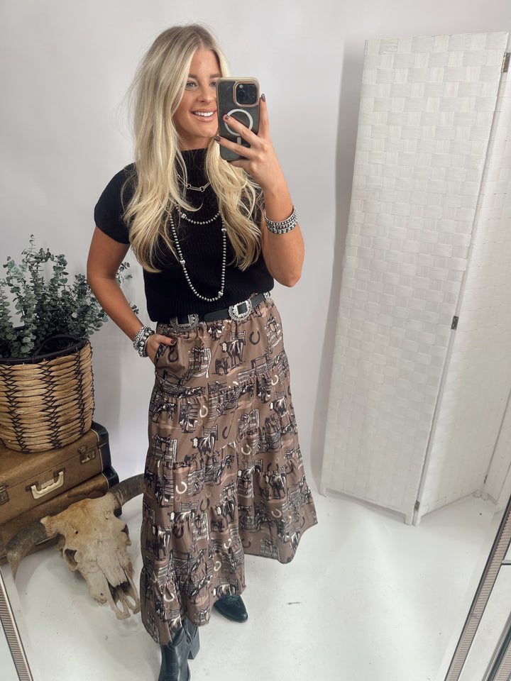 RANCH RAGS SKIRT