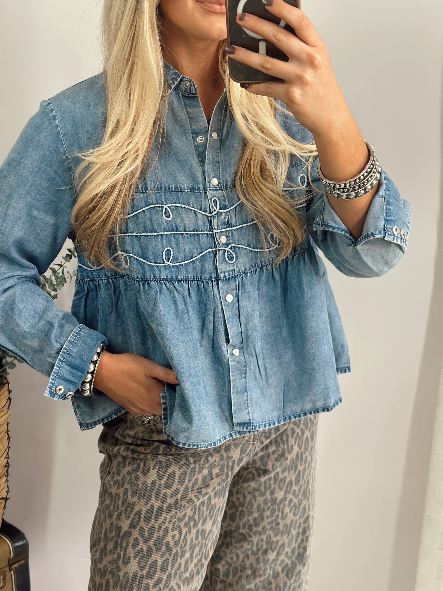 LOOPTY LOU L/S *DENIM
