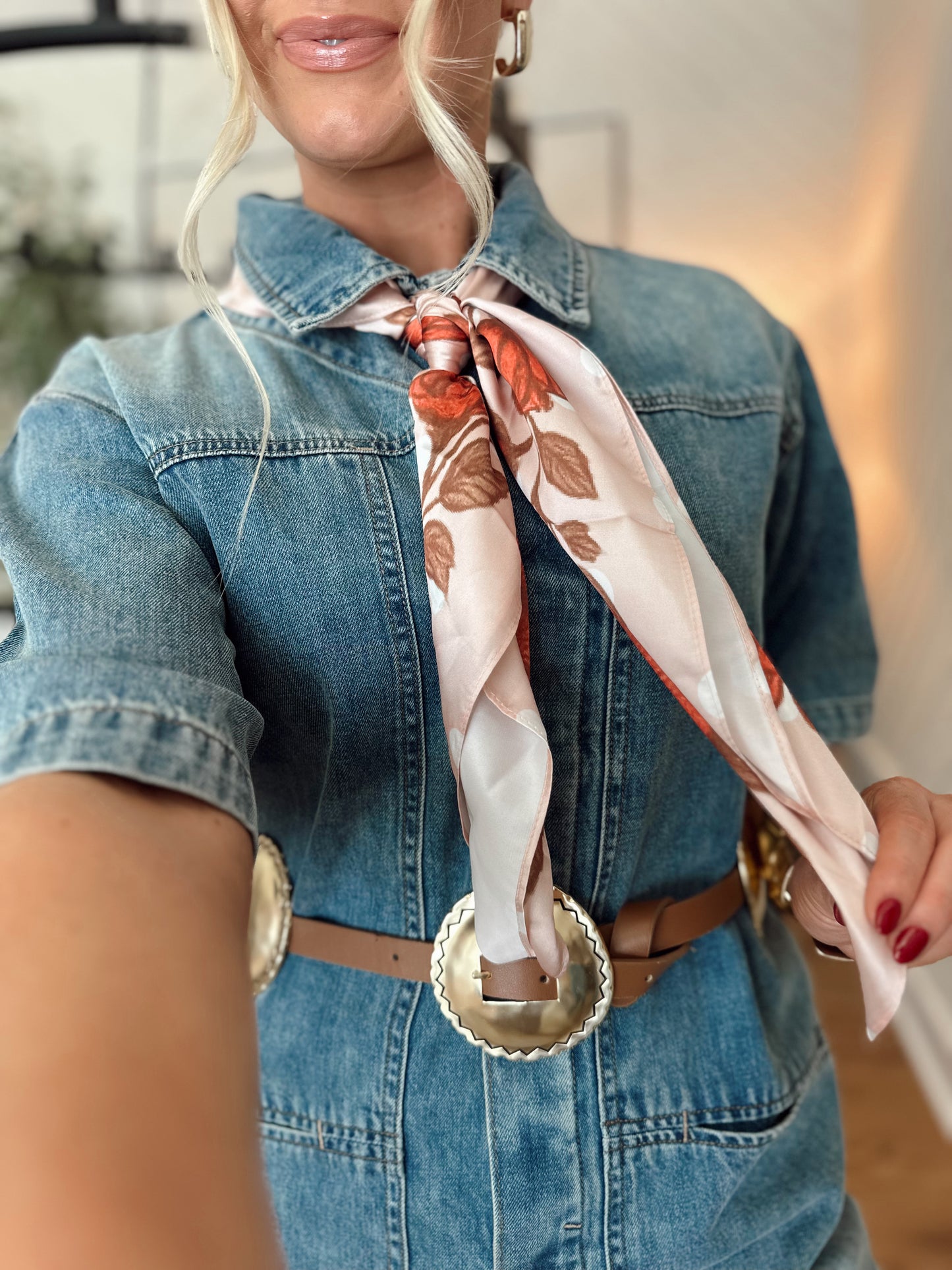 Rose Rodeo Wild Rag
