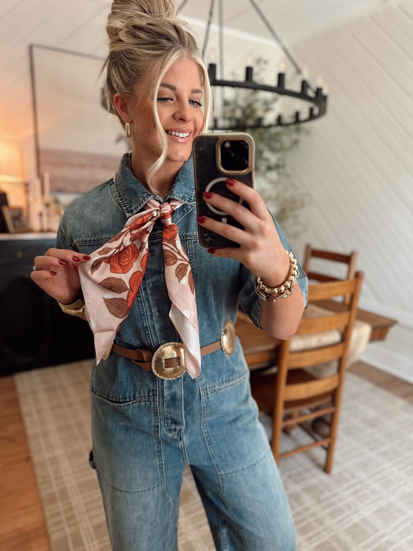 Rose Rodeo Wild Rag