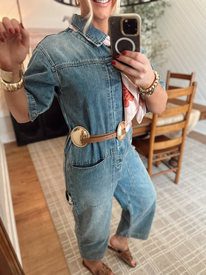 Houston Belt *Brown w/ Gold