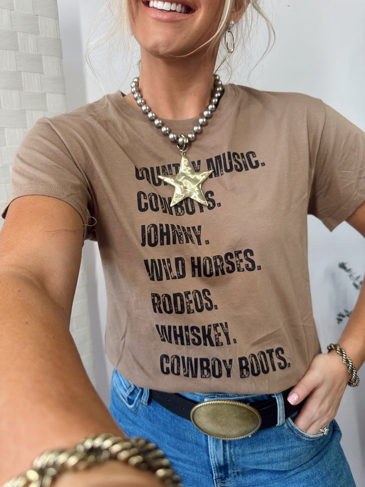 Country Music and Cowboys Graphic
