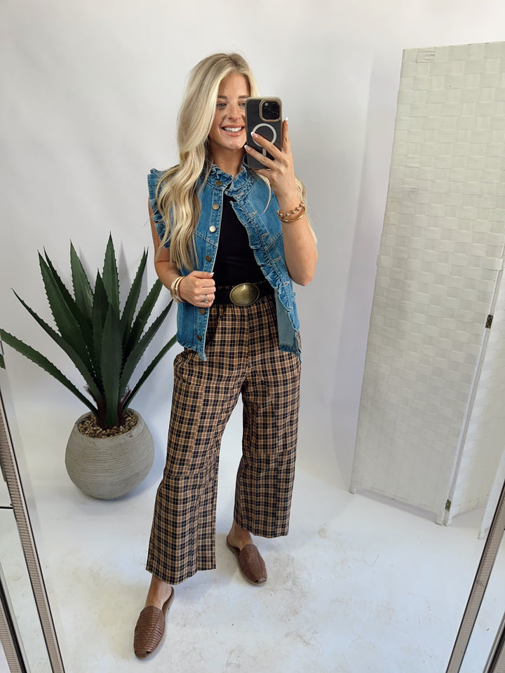 Charlie Checkered Pants