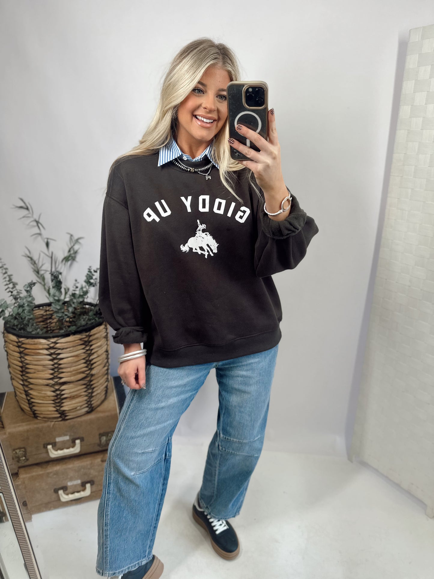 Giddy Up Sweatshirt