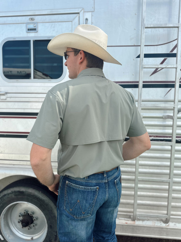 The Sagebrush Performance Shirt- Sage