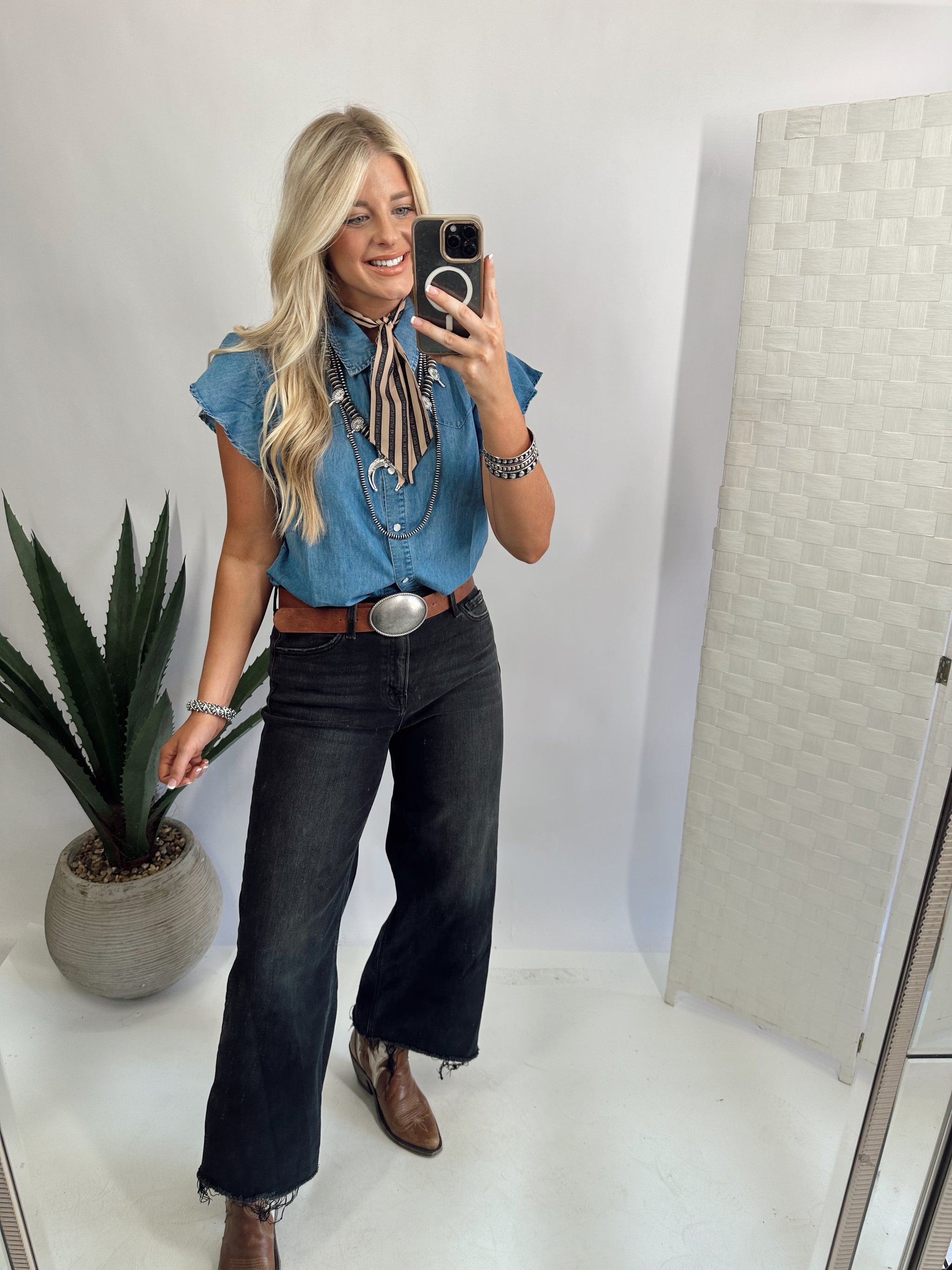 DAINTY DENIM *DARK WASH
