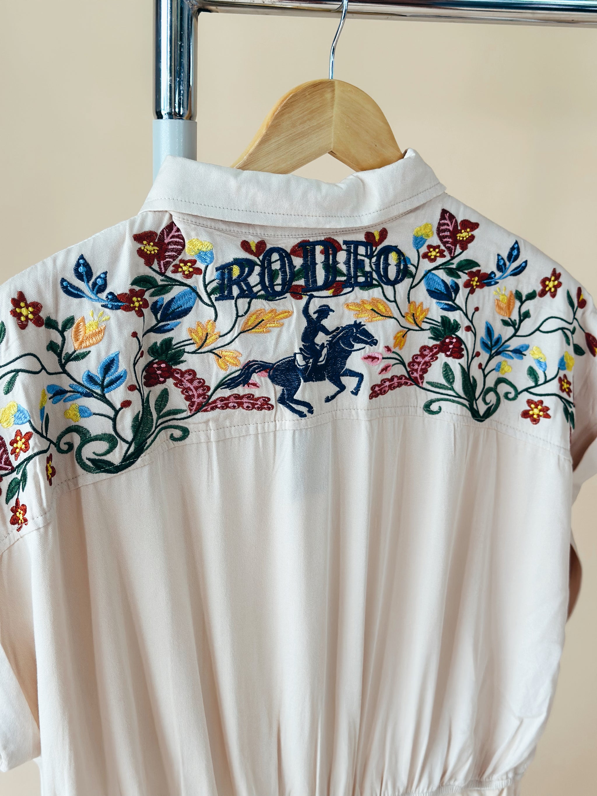 Rodeo Embroidered Bodysuit