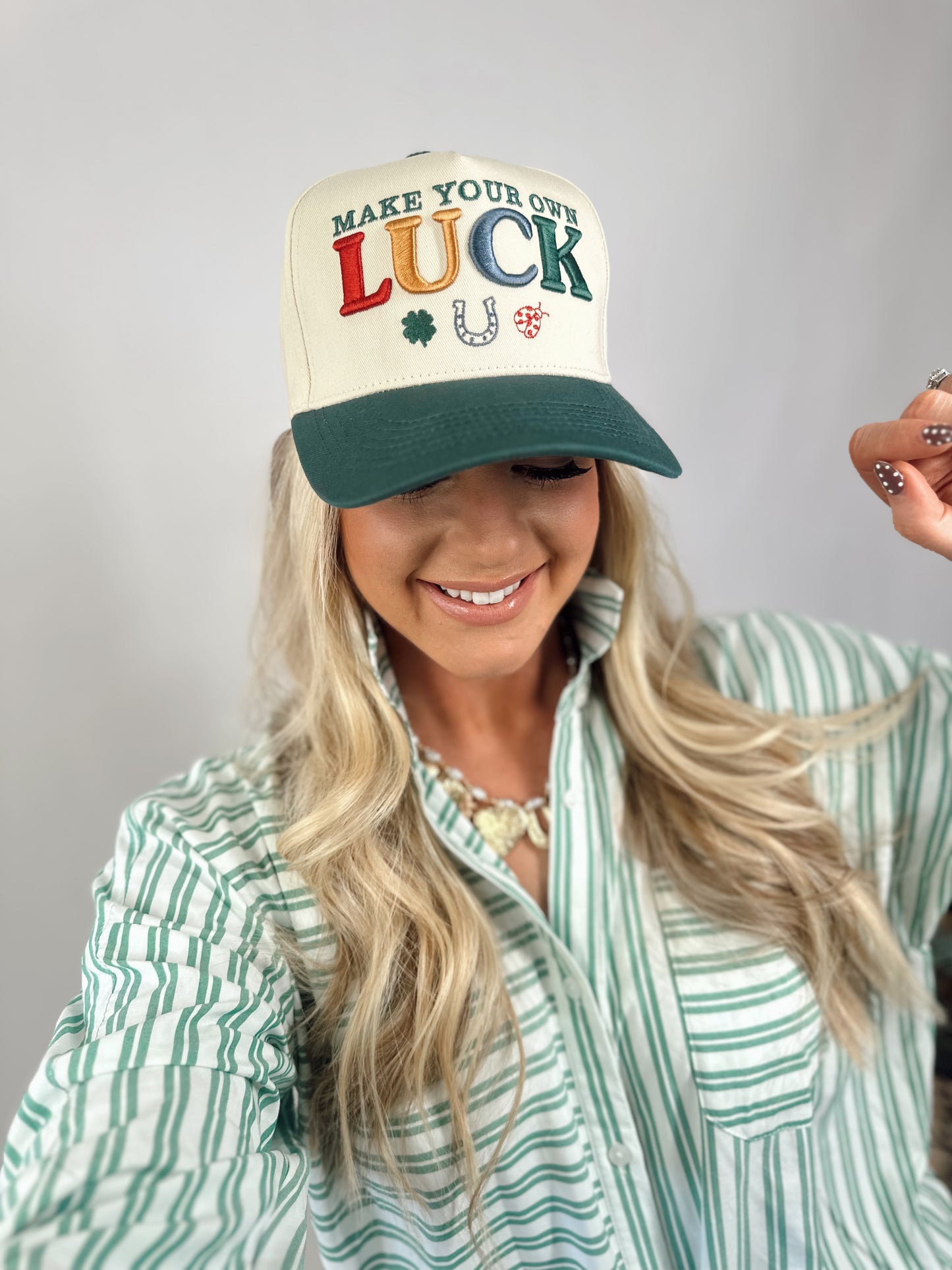 Make Your Own Luck Canvas Cap