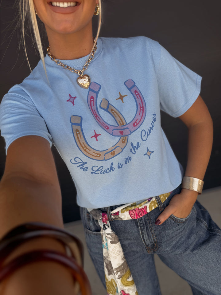 The luck is In the CURVES Graphic Tee