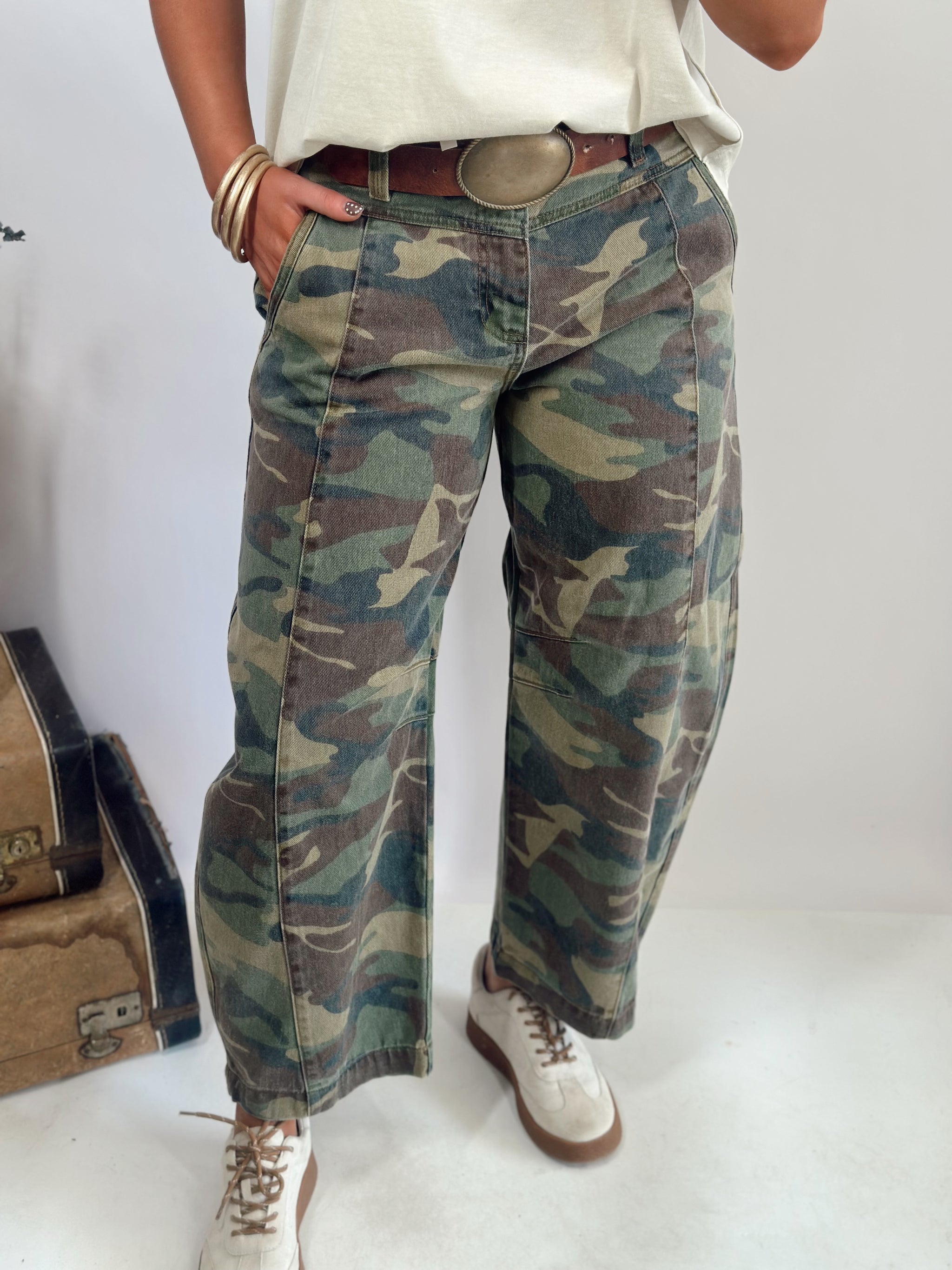 Ezra Camo Pants