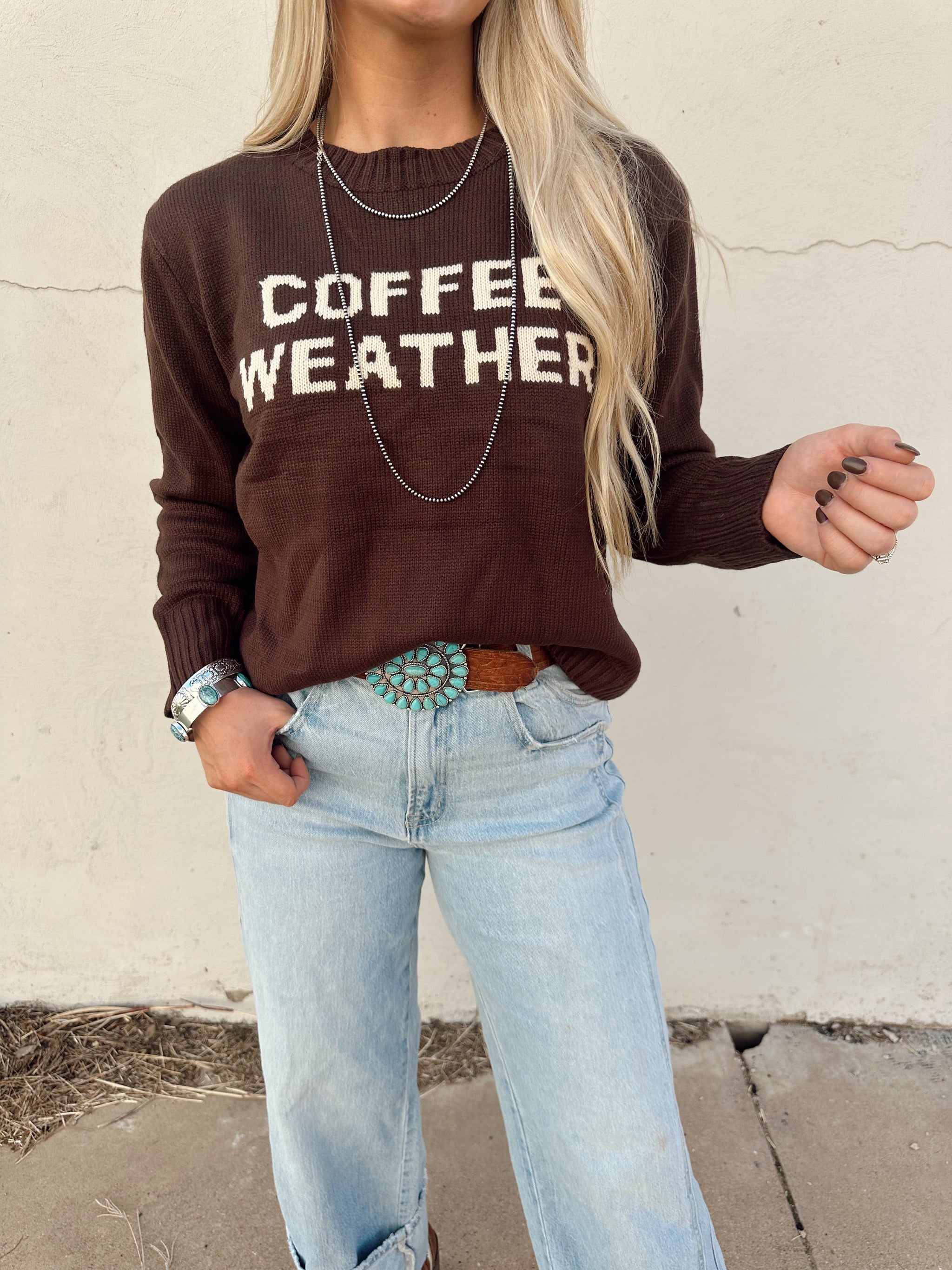 Coffee Weather Sweater