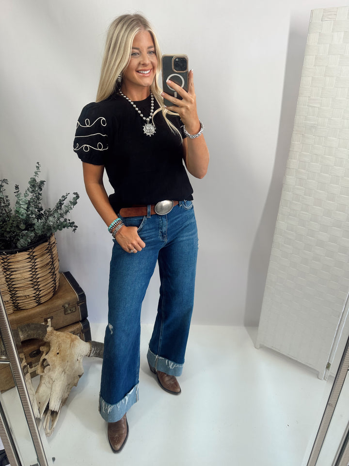 LOOPTY LARIAT TOP