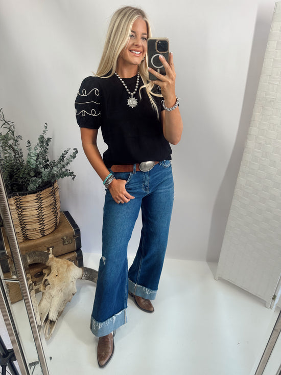 LOOPTY LARIAT TOP