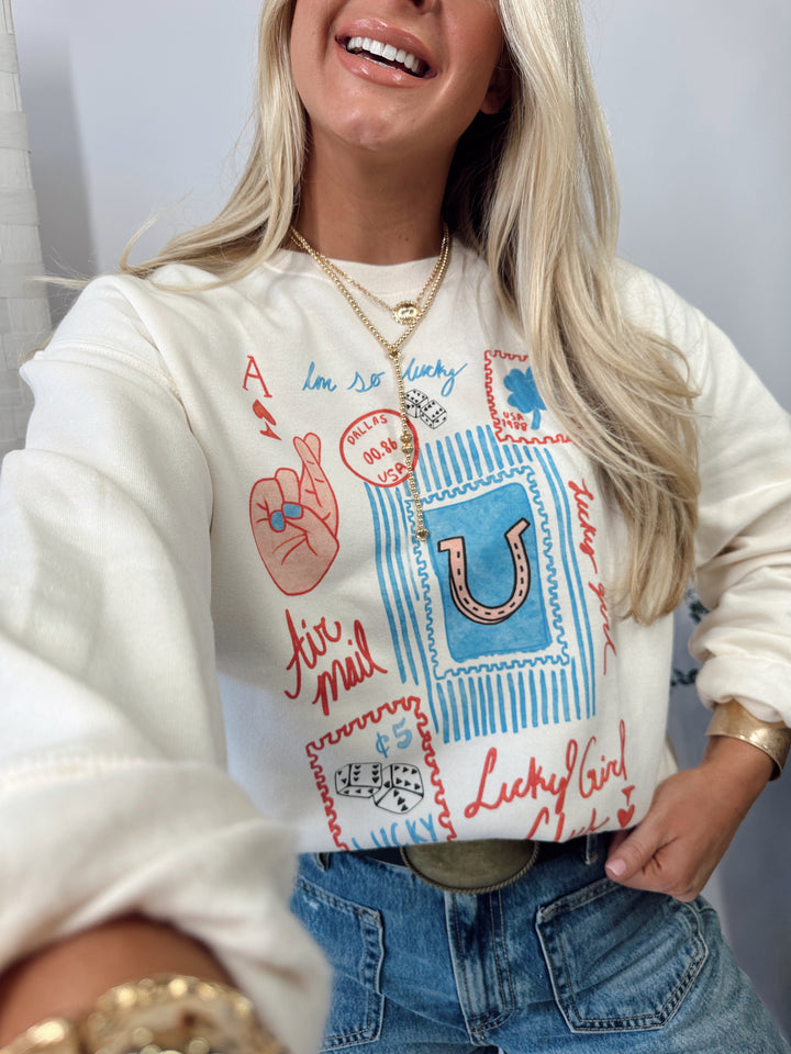 Lucky Girl Club Sweatshirt